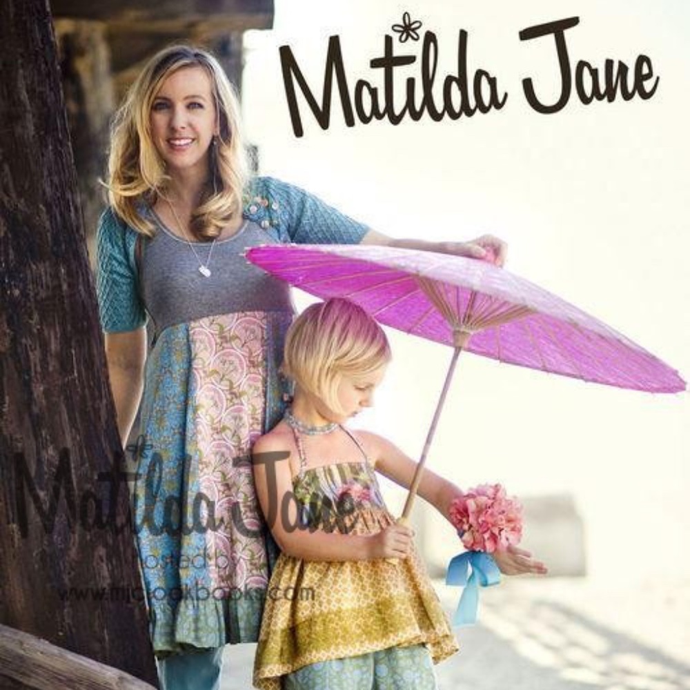 Matilda Jane Clothing MJC Hotline Bluebird Women's Tank Dress VHTF EUC